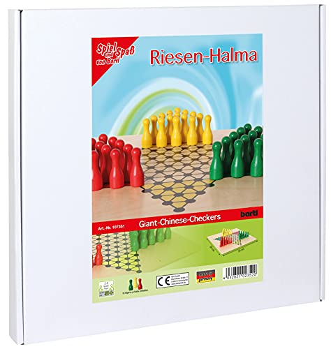 Bartl 107351 Brettspiel Halma groß aus Holz XXL Format 50cm x 50cm – Bild 6