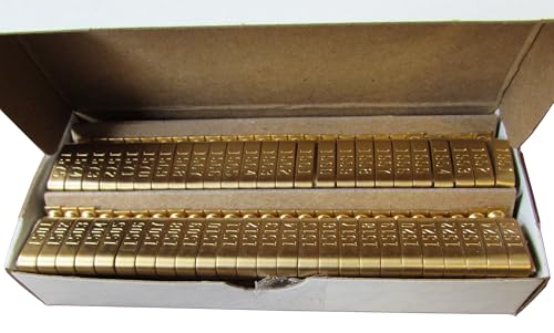 Custom Stamped Brass Jiffy Chicken Wing Bands (200)