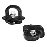 Farbe schwarz YOUWANG Cywangyoujin Fit für Chevy Anchor Truck Bett 4 stücke Set Krawatte Downs Anker Fit für 07-18 GMC Sierra Cargo, 15-18 Chevy Colorado und GMC Canyon Modell Truc