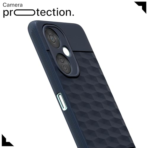 Image of Outlouders Back Cover for OnePlus Nord Ce 3 Lite 5G | TPU Soft Flexible Shockproof | Full Camera Protection Back Case (Blue)