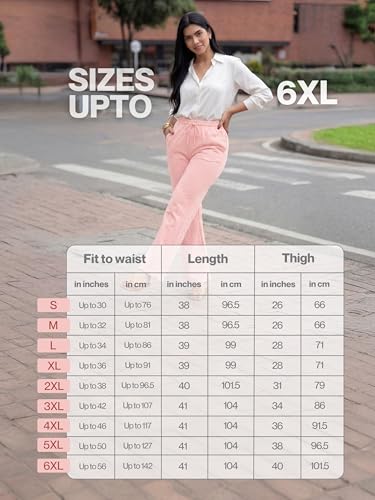 Image of Fflirtygo Women's Cotton Pajama Pants, Night Pants, Lower