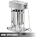 BuoQua Embutidora Profesional de Salchichas Eléctrica de 25L Maquina de Hacer Chorizos...