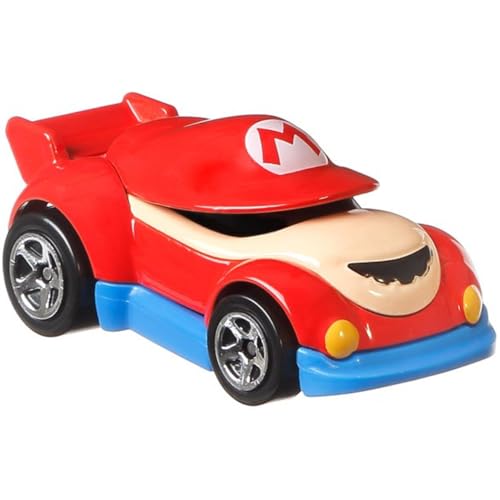 Hot Wheels Super Mario Pack de 2 carros 1:64 miniatura 3