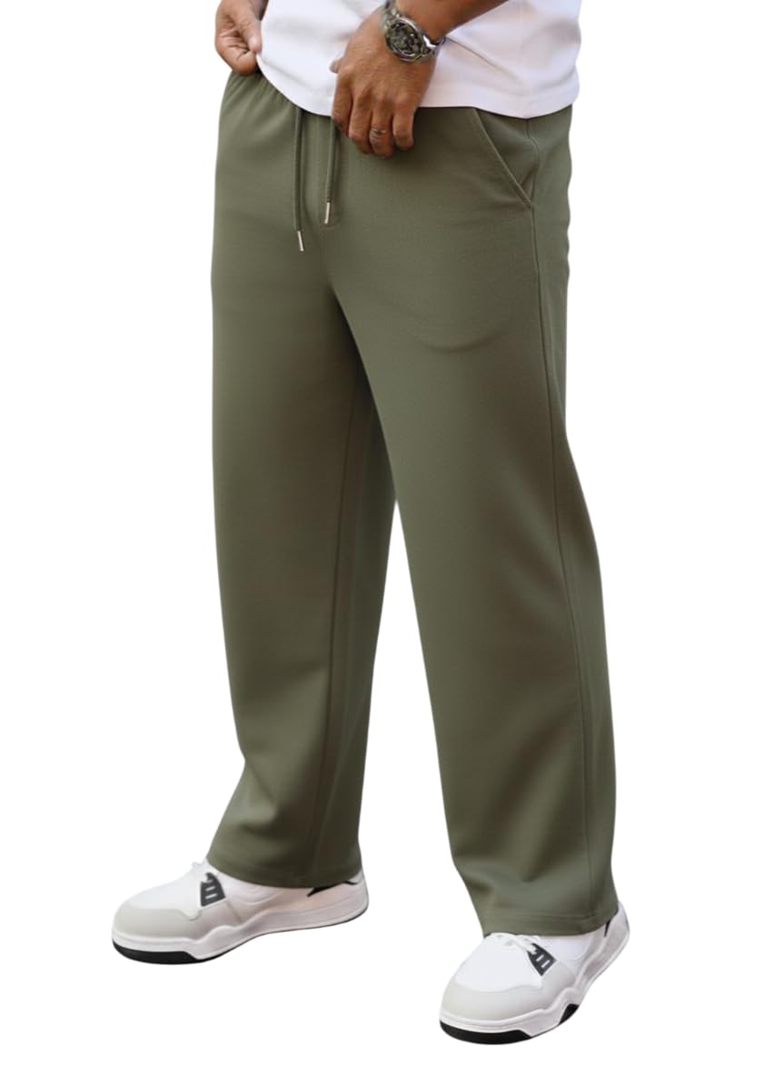 dockstreet Loosefit Sweatpants/Loose Soft Casual Lowers/Casual for Men-picture-15