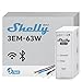 Produktbild Shelly 3EM-63W Gen3, WLAN-Energiemessgerät für Drei- oder Einphasenanlagen, Echtzeit-Vier-Quadranten-Messung, Keine Lastschwelle, Photovoltaik-kompatibel, Kein Hub Erforderlich