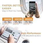 GIGASTONE 64GB Micro SD Card 2-Pack, V30 4K Video Recording, Surveillance, Security Camera, Dash Cam, Drone, 95MB/s MicroSDXC Memory Card UHS-I Class 10, with Adapter