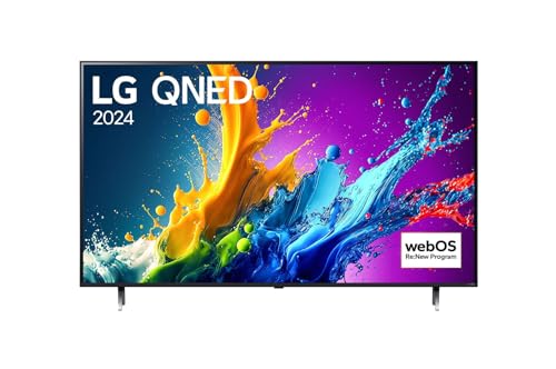LG 75 Inch QNED QNED80 Smart 4K TV AI Magic remote HDR10 webOS24 Black