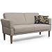 Produktbild Cavadore 3-Sitzer Sofa Femarn mit Federkern / Küchensofa für Esszimmer oder Küche / 190 x 98 x 81 / Strukturstoff Natur (Beige/Weiß)