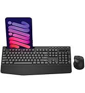 Amazon | HUO JI ワイヤレス キーボード マウスセット 静音 フルサイズ