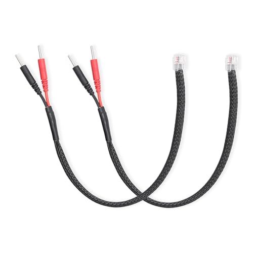 Sousery 2 Packs of RJ11 Mirror Wire Power Cord Compatible with Uniden Radar Detectors R1 R3 R4 R7 R8 (3005201U)