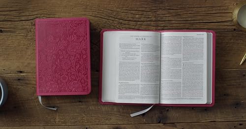 ESV Large Print Compact Bible, Red Letter (TruTone, Berry, Floral Design): Holy Bible, English Standard Version - image 2