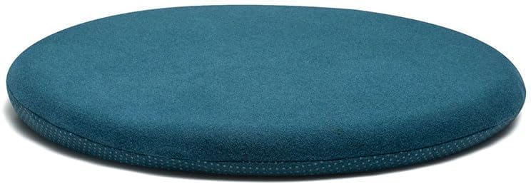 Cuscino Sedia Rotondo Memory Foam 28 Cm - Antiscivolo Con Federa Lavabile - Per Cucina E Ufficio