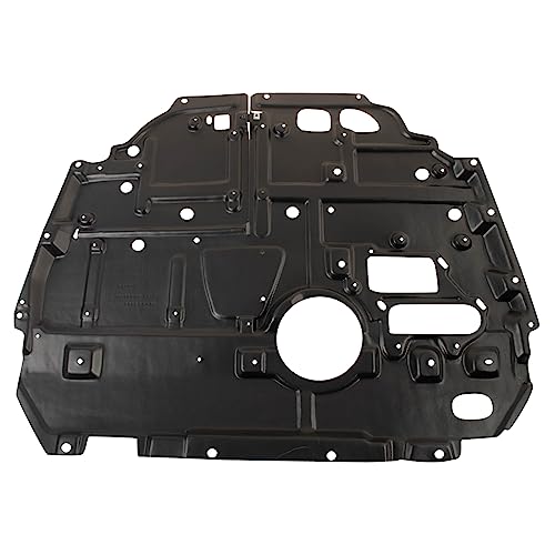 Image of TRQ Lower Center Engine Splash Shield Compatible with 2011-2013 Lexus CT200h 2010-2015 Toyota Prius 2012-2015, Plug-In 2012-2017 Prius V TO1228169