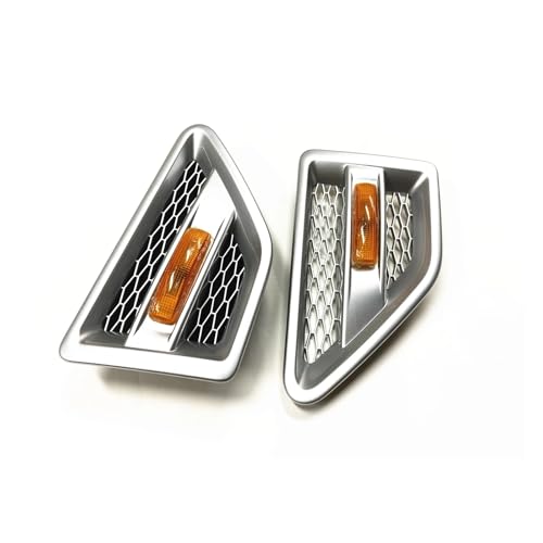 Rejilla lateral con intermitentes para Land Rover LR2, ideal para rutas y ciudad