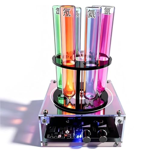 Tubes lumineux à gaz noble He Ne Ar Kr Xe N2, le cadeau idéal pour passionné de science