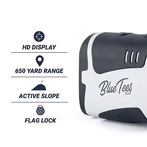image for Blue Tees Golf Series 1 Sport Slope Laser Rangefinder for Golf 650 Yar