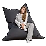 ☀️ Indoor- und Outdoor-Sitzsack: Das besonders angenehme, PU-beschichtete Material der schadstoffgeprüften Außenhülle ist extrem robust (> 50.000 Scheuertouren), wasserdicht (> 5.000 mm Wassersäule) und äußerst UV-beständig (4-5/5). So ist der Bruni Caree als Sitzsack outdoor und indoor einsetzbar und behält lange seine kräftige, strahlende Farbe!