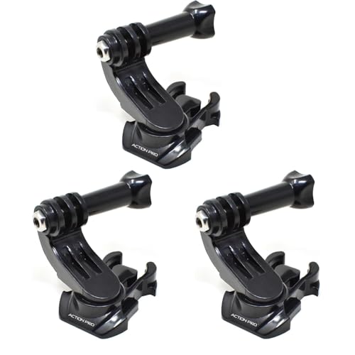 Action Pro 360�x��]�\��J�t�b�N�o�b�N���x�[�X �����\�ʃ}�E���g�A�_�v�^�[ Gopro Hero 12/11/10/9/8/7/6/5�AYi�ASJCAM�A���̑��̃A�N�V�����J�����ɑΉ�