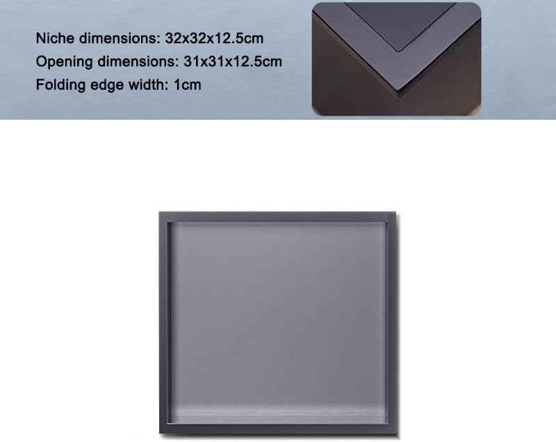 照明付きステンレス製シャワーニッチ、壁埋め込み式バスルームオーガナイザーニッチ（タイル不要）、家庭用ホテル収納用埋め込み式防水壁ニッ ステンレススチール  製シャワーニッチ、埋め込み式バスルームシェルフオーガナイザーラック、ホテルキッチン収納用アルコーブ ... モダンなステンレススチール製シャワーニッチ、照明内蔵、埋め込み式防水壁掛けオーガナイザー、バスルーム収納、自宅やホテルに最適な洗練さ