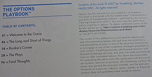 The Options Playbook 0979773601 Book Cover