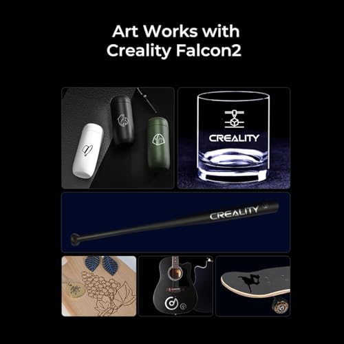 Image of 3IDEA Creality Falcon2 22W Laser Engraver with Rotary Kit Pro Upgrade Package, High Precision Laser Cutter, Faster Engraving Speed