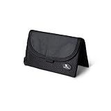Running Buddy Magnetic Buddy Pouch: Magnet Pocket Pouches for Cell Phones, iPhone & Other Gear - Beltless Running Pouch Waist Bag for Running, Walking, Fitness, Workout, and Traveling:Black, XL (6 3/4' x 4')