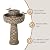 Glitzhome 2-Tier Stone Like Outdoor Water Fountain with Birds, Bird Bath Outdoor Waterfall Fountain Decor, Freestanding Water Fountains with Pump for Garden Yard Patio Porch, 24.41”H
