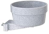 Pet Lodge® Quick LockCage Crock | Feeding & Watering Dish for Rabbits | Attaches to Wire | Easily Removable for Cleaning | 20 Ounce