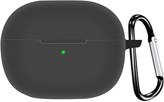 جراب سيليكون مرن مضاد للصدمات مع خطاف متوافق سماعات هونر 3 برو - أسود