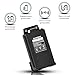 2 Pack UV-5R Battery Larger Capacity Type-c Charger 3800mAh Battery Rechargable BL-5 for Two Way Radio BF-F8HP UV-5RE RD-5R Ham Radio UV-5RTP UV-5X3 Accessories