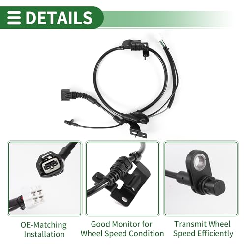 Capteur ABS arrière gauche BAAN437EYC pour Mazda 3 2016-2018 - 4