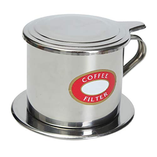 Coador de café vietnamita, filtro de café em aço inoxidável com gotejamento - máquina de café - coad