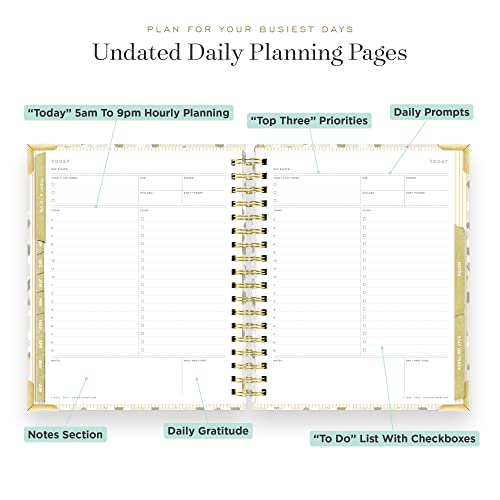 Day Designer 2023-2024 Weekly Planner, July 2023 - June 2024, 7.4X9.5 Page Size (Chic) #TOP5