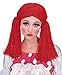 Rubie's Rag Doll Girl Wig, Red, One Size