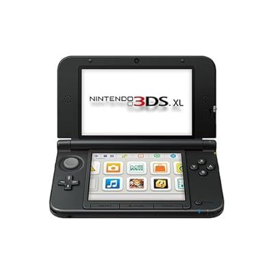 Nintendo 3DS XL - handheld game console - black silver