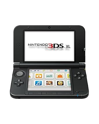 Nintendo 3DS XL - handheld game console - black silver
