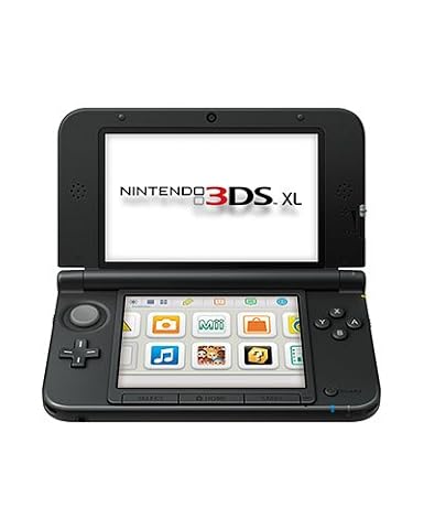 Nintendo 3DS XL - handheld game console - black silver