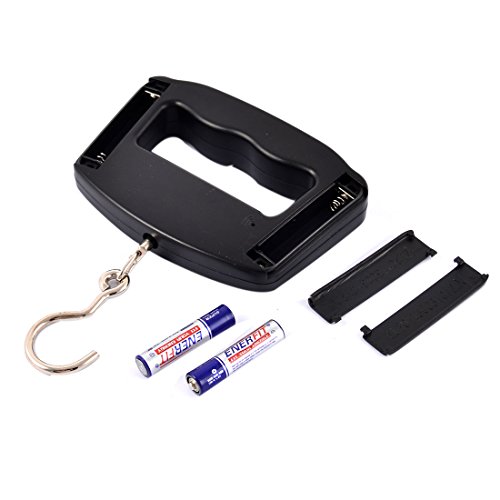 Báscula Colgante Digital 50Kg LCD Plástico Negra miniatura 2