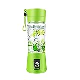 Pipeko Gift Juicer – Multifunktions-USB-Saftbecher, elektrisch, klein, tragbar, grün, 400 ml