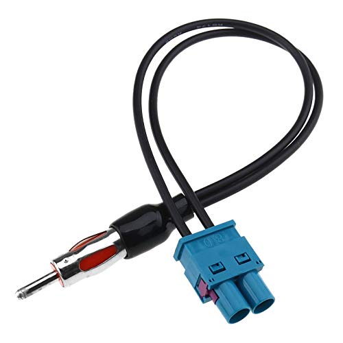 Create idea Adaptateur d'antenne Double Fakra Voiture vers DIN 2 Convertisseur Remplacement