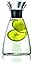 Eva Solo 567560 Caraffa in vetro, Acciaio Inox, 1 Litro, Anti-goccia