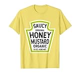 Honey Mustard Easy Halloween Costume Matching Group Couples T-Shirt