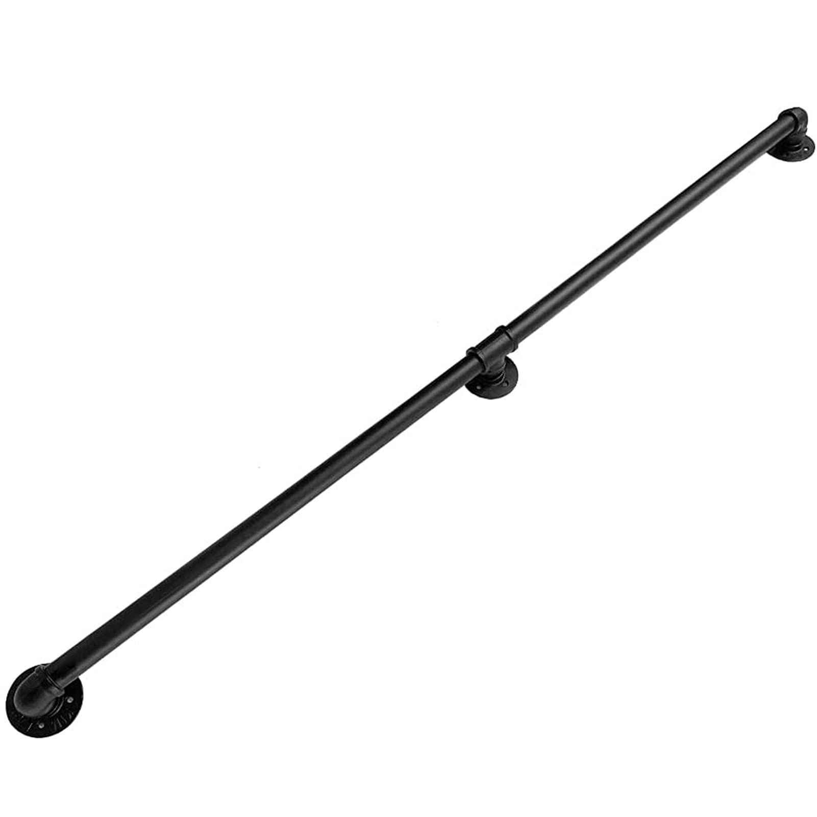 Main courante d'escalier en métal pour sécuriser les accès glissants