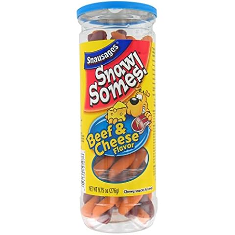 Snawsomes Beef & Cheese Flavor Dog Treats 9.75 oz Cover