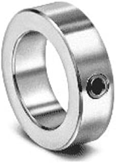 Climax Metal LC-050 Steel Set Screw Collar, Lightweight Zinc Plating, 1/2" Bore Size, 7/8" OD, with 1/4-20 x 3/16 Set Screw