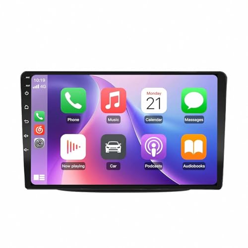 Radio coche Bluetooth para Mazda BT-50 con cámara trasera para aparcar fácil y CarPlay HD