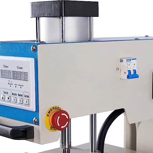 Prensa térmica neumática 16x24 dual para camisetas miniatura 5
