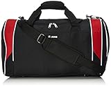 100 % Polyester Jako Sporttasche Attack 2.0, Schwarz/Rot, 50 x 25 x 29 cm, 1972