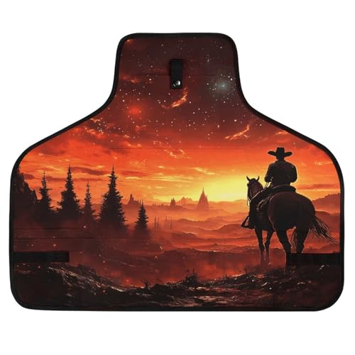 Delantal de Trabajo Western Cowboy Starry Sky miniatura 1