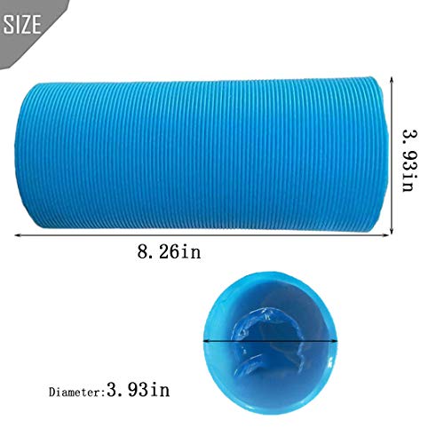 Pinvnby Hamster Fun Tunnels Pet Mouse Plastic Tube Toys Small Animal Foldable Exercising Training Hideout Tunnels For Guinea Pigs,Gerbils,Rats,Mice,Ferrets And Other Small Animals(2 Pcs Blue) #TOP2